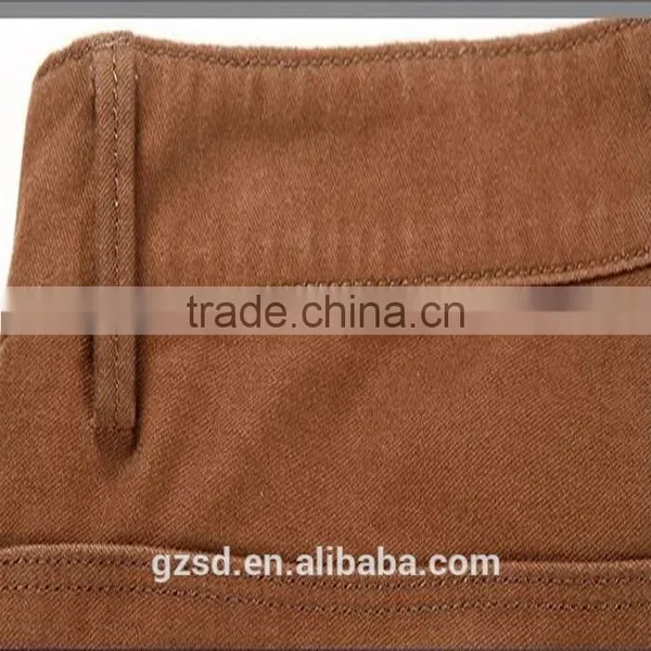 2015 Top Quality Trendy Dark Brown Fancy Dress Man Pants photo-4