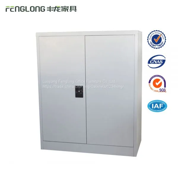 Office Equipment 2 Door Steel File Cabinet Used Small Mini Storage Book Cabinet photo-2