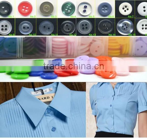 Colored New Design Plastic Shirt Buttons photo-2