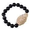 Customized Cattle Bone Beaded Buddha Bracelets for Men, Buddhist Bracelet