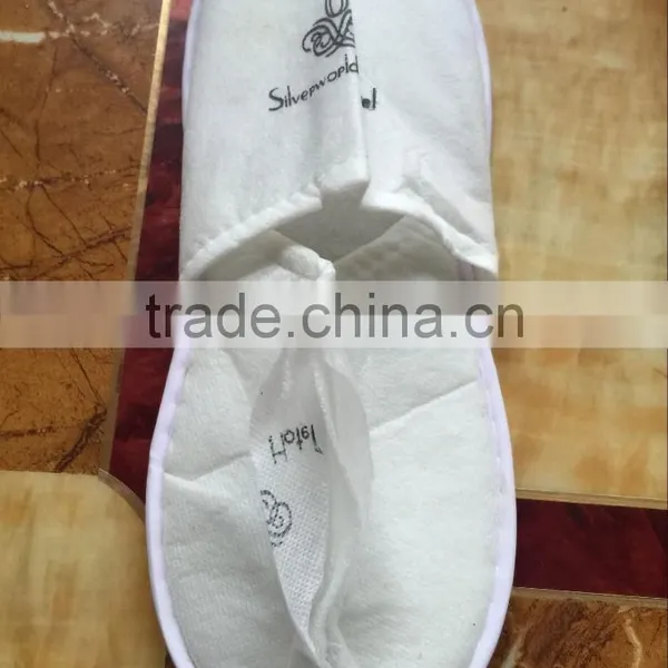 Cheap Hospital Disposable Slippers EVA Custom White One Time Use Slippers photo-2
