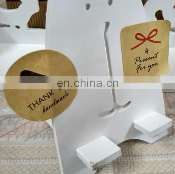 Bird And Bow Gift Box/Bag Label Baking Bag Sealing Sticker Baby Shower Gift Decoration Craft Packing DIY Material photo-2