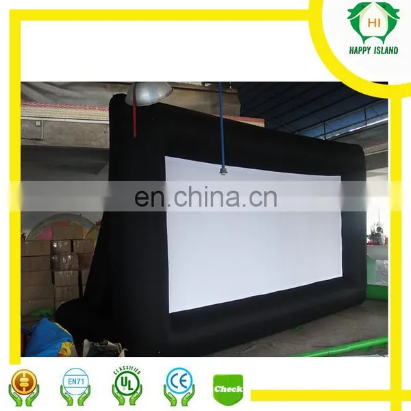 HI Hot Sale Inflatable Movie Screen, Inflatable Rear Projection Screen for Outdoor Cinema, Street Advertising Screen photo-5