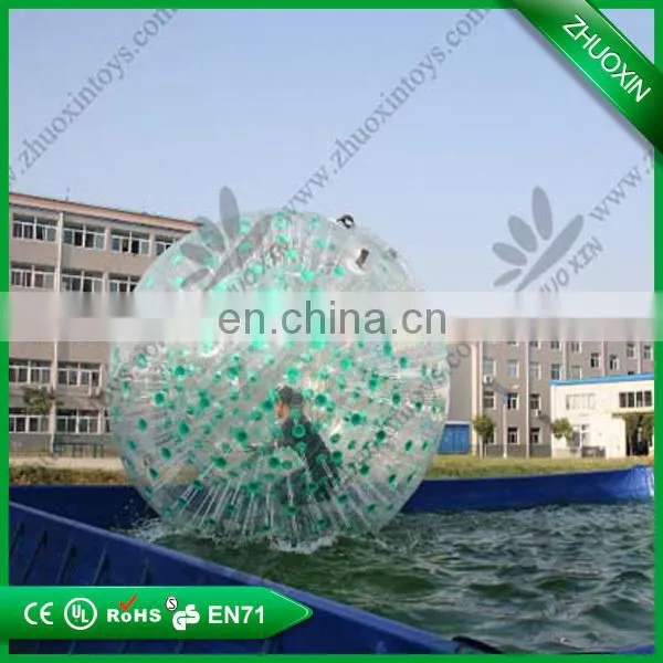 Safty logo printing PVC/TPU new outdoor high quality durable material hot-selling zorb ball for bowling