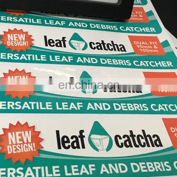 Wholesale Customized Copper Die Cut Coated Paper Adhesive Stickers for Pharmaceutical Glass Packaging Label photo-4