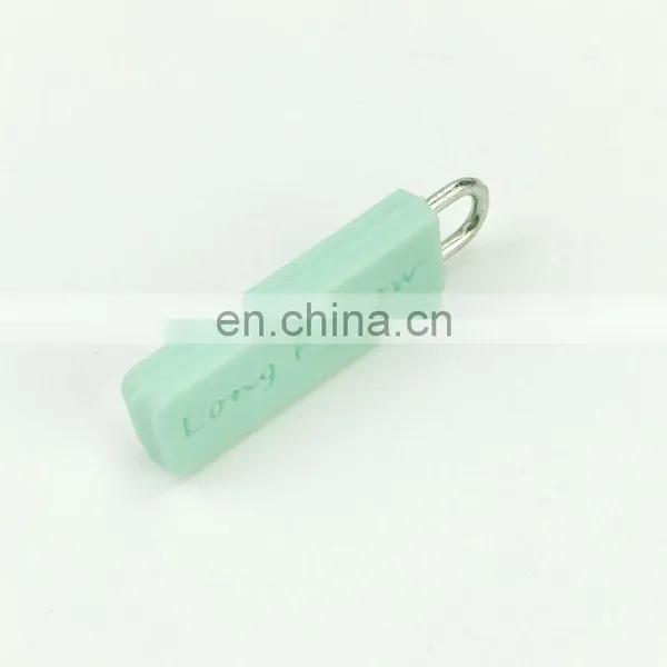Custom Embossed Logo Customized Silicone Zipper Pull photo-5