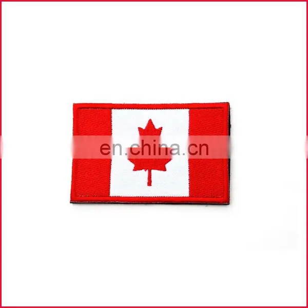 Wholesale American Flag Iron on Embroidered Patch With Gold Border photo-6