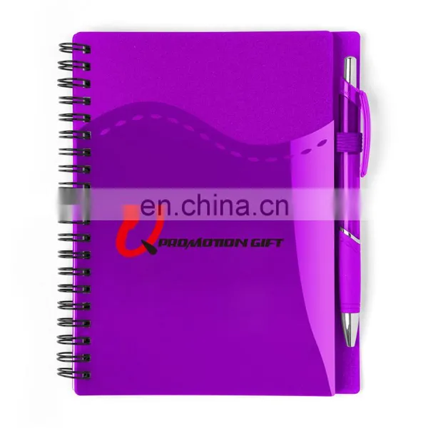 Stitch Spiral Notebook Set With Pen and Wraparound Front Pockets photo-5