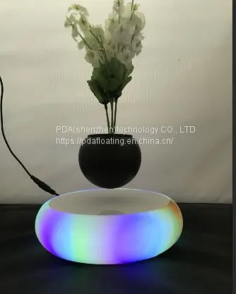 New Christmas Gift Magnetic Floating Levitate Bottom Air Bonsai Tree Plants for Decor