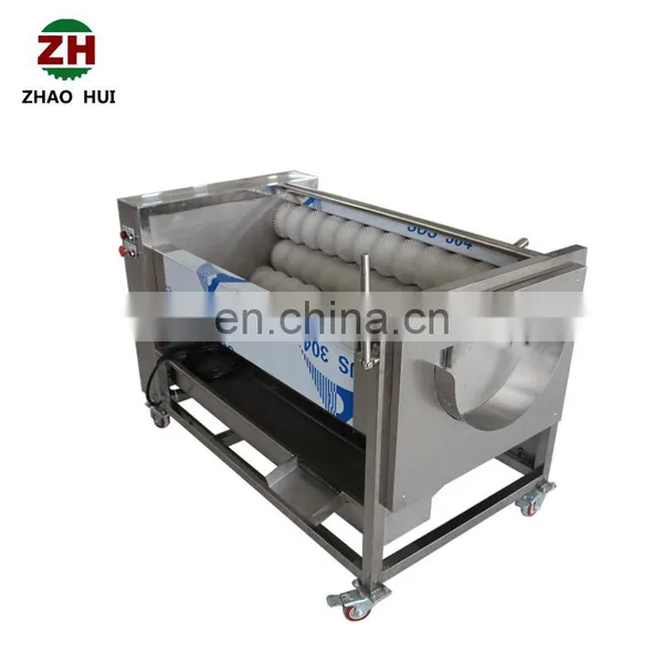 Wholesale Automatic Vegetable Irish Potato Onion Ginger Peeler Taro Radish Date Passion Fruit Peeling Machine photo-5