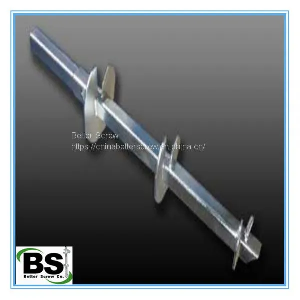 Square Bar Shaft Helical Piles photo-3
