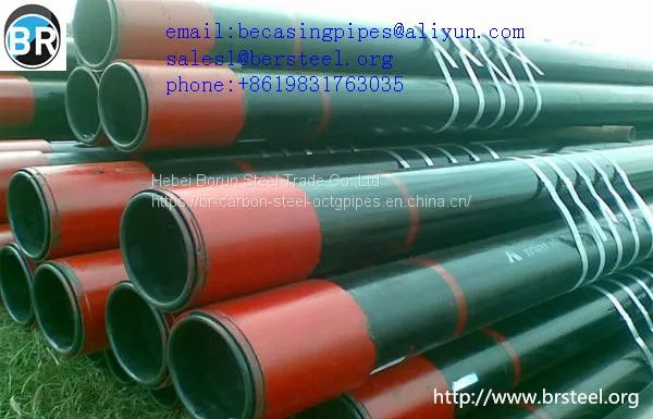 steel octg in oil and gas/oilfield tubing pipe,K55 Seamless carbon steel oil casing pipe,K55 J55 N80 L80 P110 Pup Joint coupling oil casing tubing for octg,API 5CT 2 7/8
