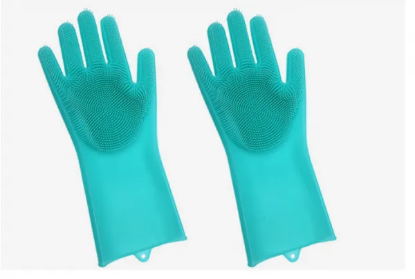 Kitchen Oven Mitts Kitchen Accessories Foldable Silicone Kitchen Utensils Set photo-2