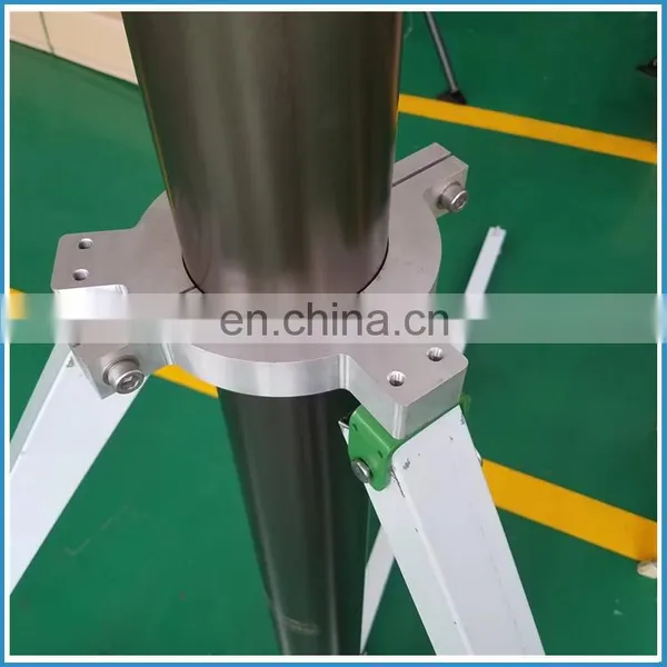 12m Hydraulic Telescopic Aluminum Mast Pole Pin Lock photo-4