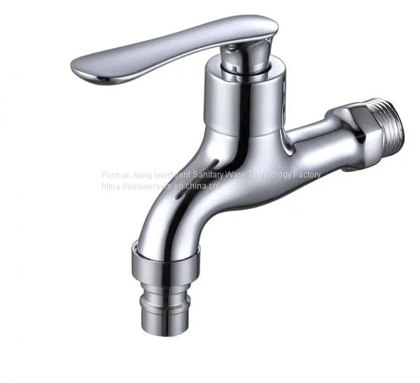 Simple Bathroom Bibcocks SUS 304 Material Garden Taps Polish Finish Wholesale Prices photo-3