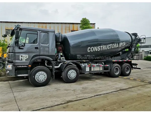 Sinotruk HOWO 371HP or 336HP 18m3 18cbm 18 Cubic Meter Transit Cement Mixing Concrete Mixer Truck For Sales