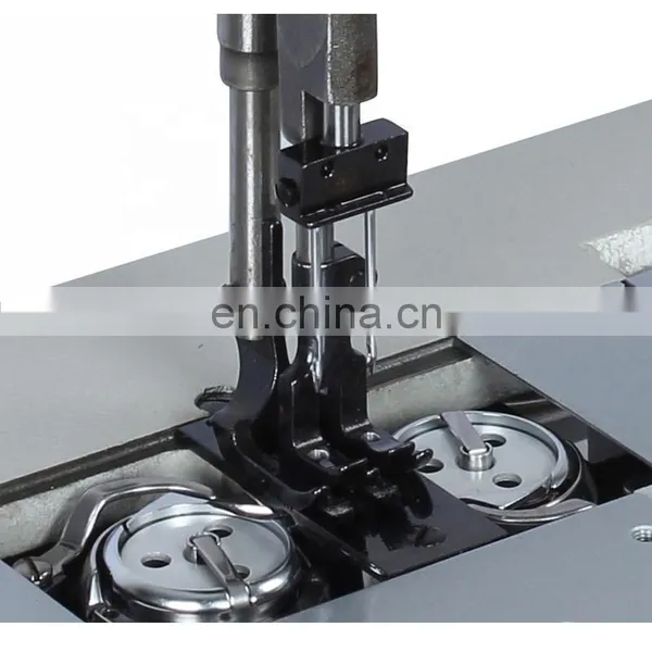 Customized Long Arm Heavy Duty Lockstitch Double Needle Sewing Machine photo-4