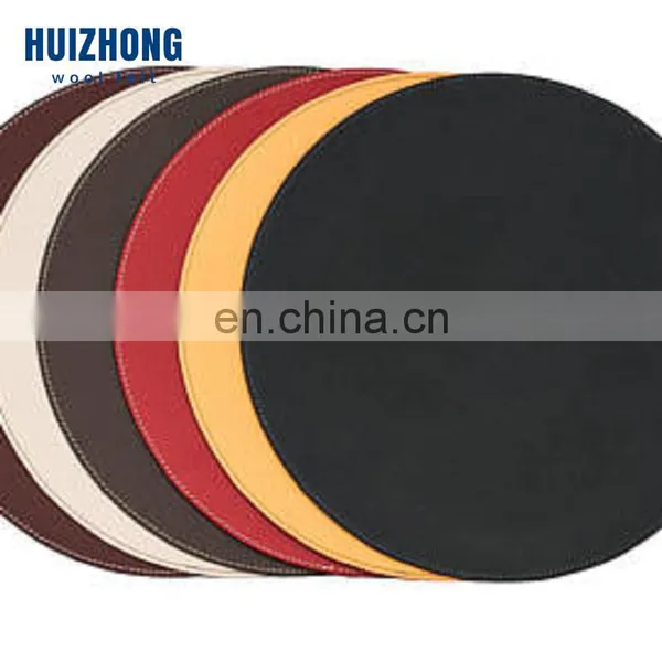 China Wholesale Die Cut Laser Cut Felt Tea Cupcoaster Christmas Decoration Felt Coaster photo-5