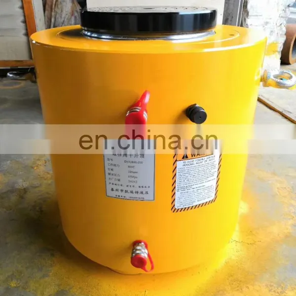 Stainless Steel Pile Test Jack Single Acting Double Acting With Stroke 250-300mm photo-3