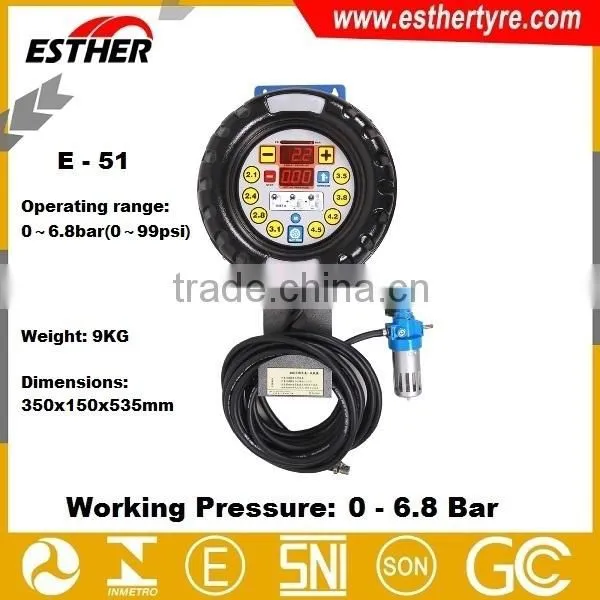 Automatic Wall mounted digital tire inflator
