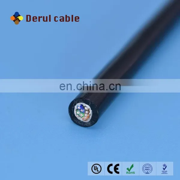 4 Twisted Pair Ethernet Cable Weatherproof Double Shielded Oil Resistant Cable Flexible Cold Resistant Cable