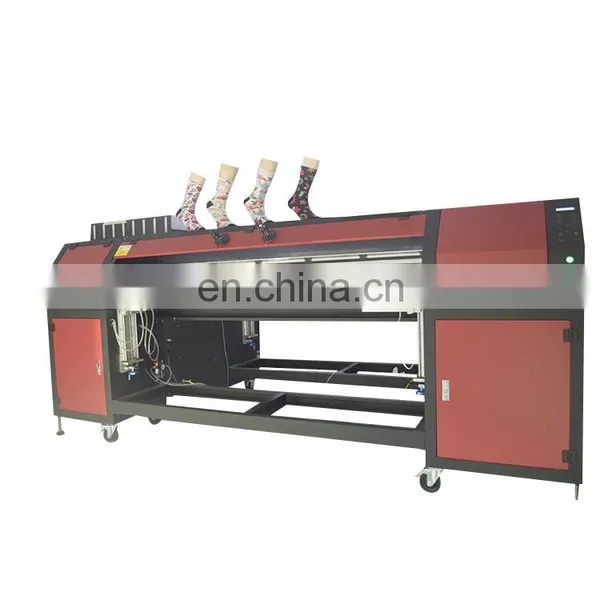Factory Price Direct Digital Textile For Cotton Fabric Socks,Shorts,Headgear,Bars 3D Socks Printer photo-2