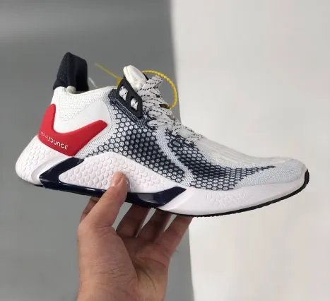 Adidas AlphaBounce Beyond M Shoes in White/Gray For Women/mens