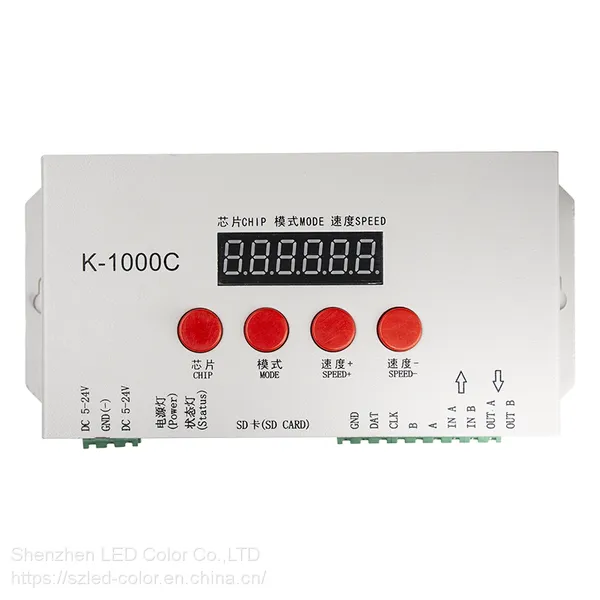 K-1000C Digital Led Strip Controller Multi Use Colorful Controller photo-2
