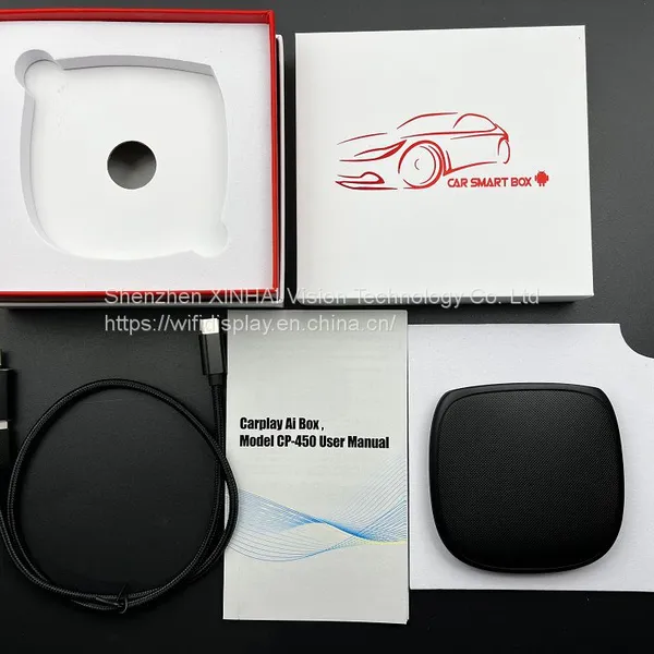 Hot Selling Carplay Smart BOX CP-450 8-Core With SIM Card & TF Slot 4+64GB Support Wireless Carplay & Android Auto photo-4