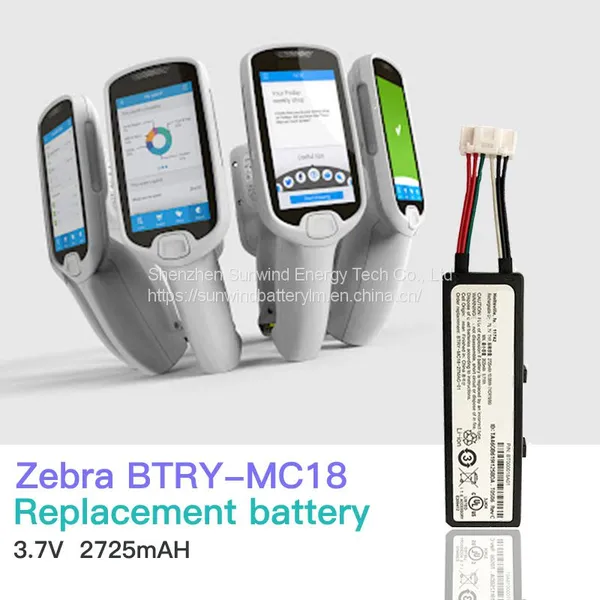 Original Battery for Motorola Symbol MC18 Collector Battery BTRY-MC18-27MAG-01 Scanner Battery photo-2