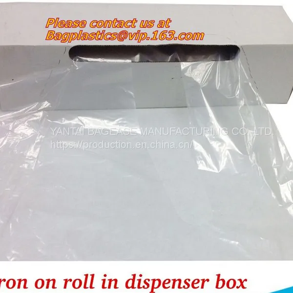 Medical Protective Disposable Apron, CPE APRON, With Thumb Loop, Kitchen, Dental Supplies, Chef, Healthcare photo-5