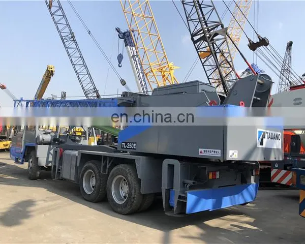 Tadano Second Hand Construction Heavy Equipment 25ton 30ton 35ton Truck Crane photo-4