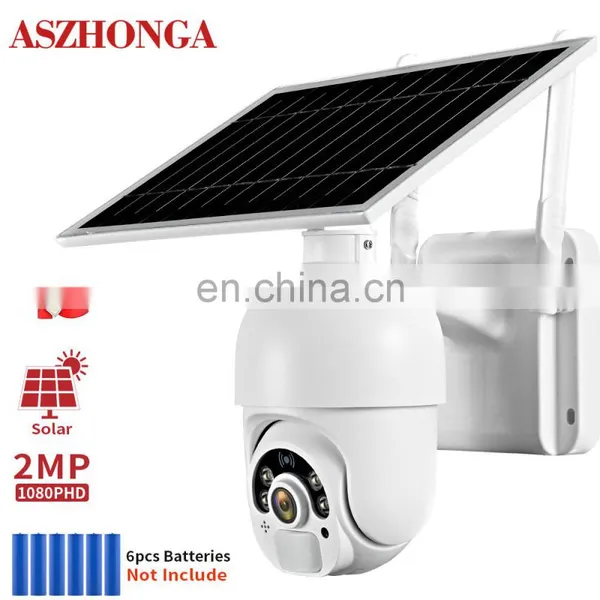 4G SIM CARD Network Solar Power 1080P Video Recoder Surveillance Wireless H.265 Wifi Cctv Outdoor Battery Camera PTZ IP Camera photo-2