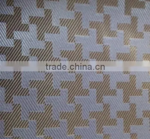 2015 Hot Sale 100%Polyester New Style Double Layer Houndstooth Dobby For Lining