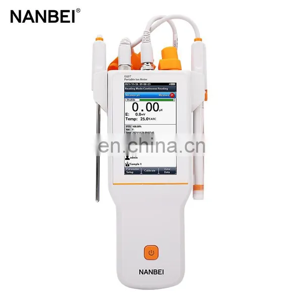 NANBEI Lab Portable Benchtop ISE Temperature mV ORP pX pH Ion Meter Tester photo-5
