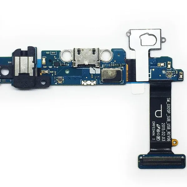 G920P ORG USB Charger Charging Port Dock Board Connector Flex Cable For Samsung S6 G920P Part Replacement photo-4