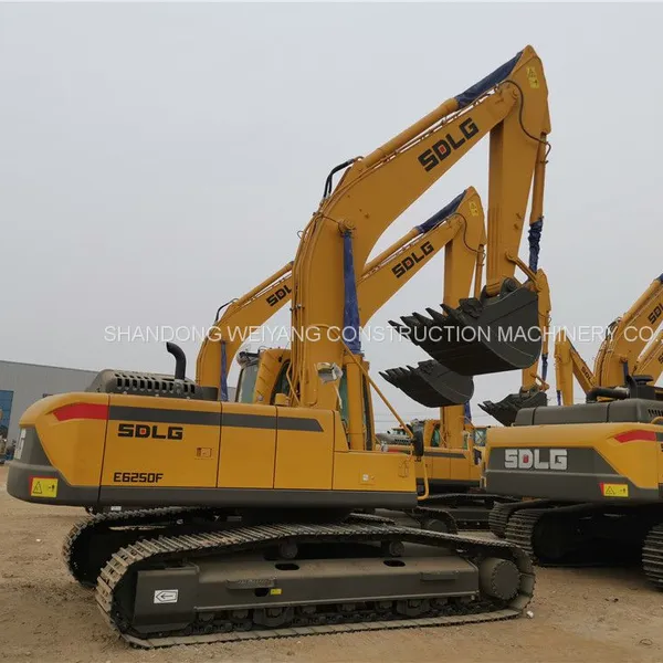 Гидравлические экскаваторы SDLG E6250F с ковшом объемом 1