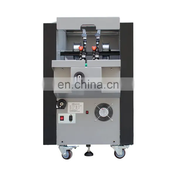 SBM-460 Electric Booklet Maker Folder Folding Machine Manual Feeder Booklet Maker Machine With Best Price photo-3