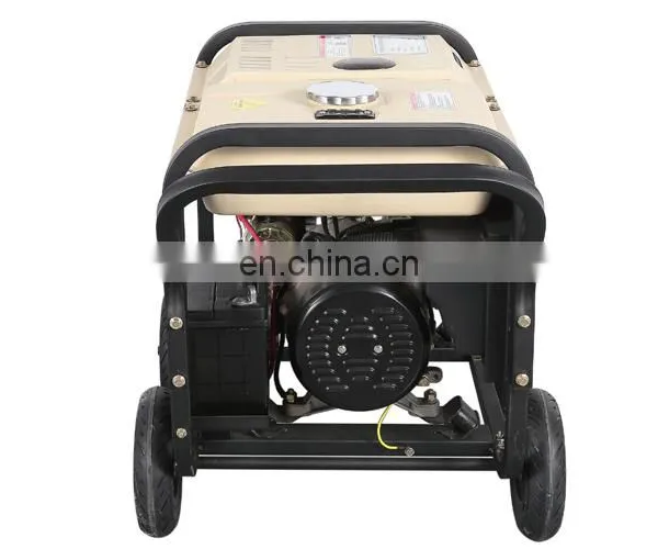 Portable Diesel Generator With 4 Wheels Diesel Generator Set With CE photo-4