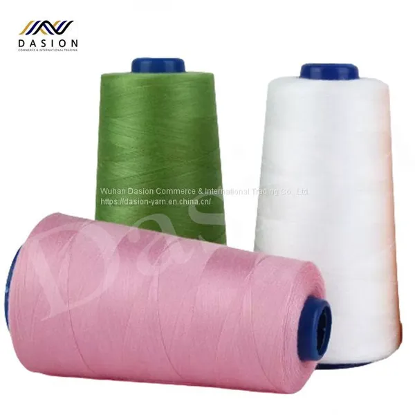 Yizheng Brand Spun Polyester Yarn With Raw White 40/2 photo-4