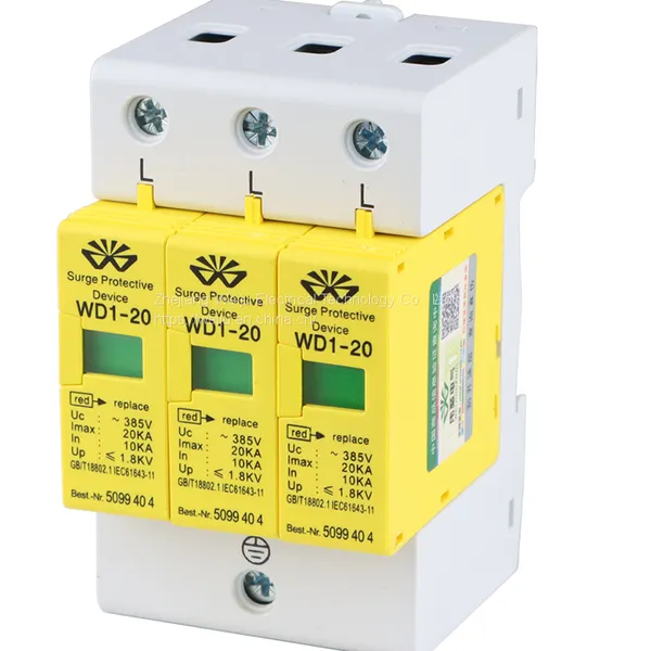 Lightning Protection-Surge Protective Device-18/20 μ S Power Supply Surge Protector