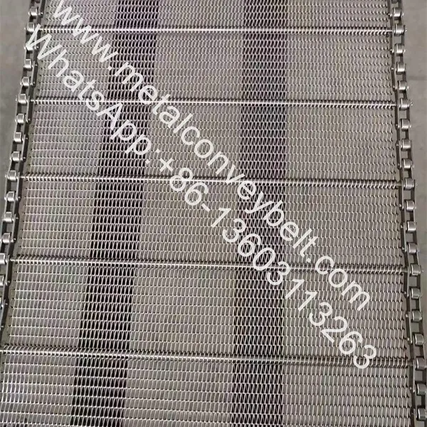 Washing Machine Stainless Steel Chain Wire Mesh Belt Food Metal Conveyor Belt photo-4