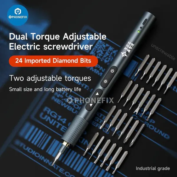 XZZ ES24 Electric Screwdriver With 24 Bits Dual Torque Adjustable photo-2