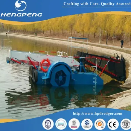 Superior Performance Aquatic Weed Harvester, Cutting Sea Grass Harvester