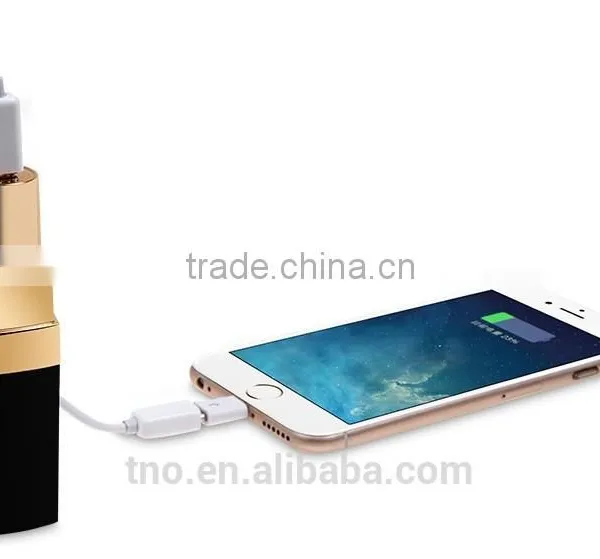 3000mah Rough CoCo Shine Usb Lipstick Power Bank photo-5