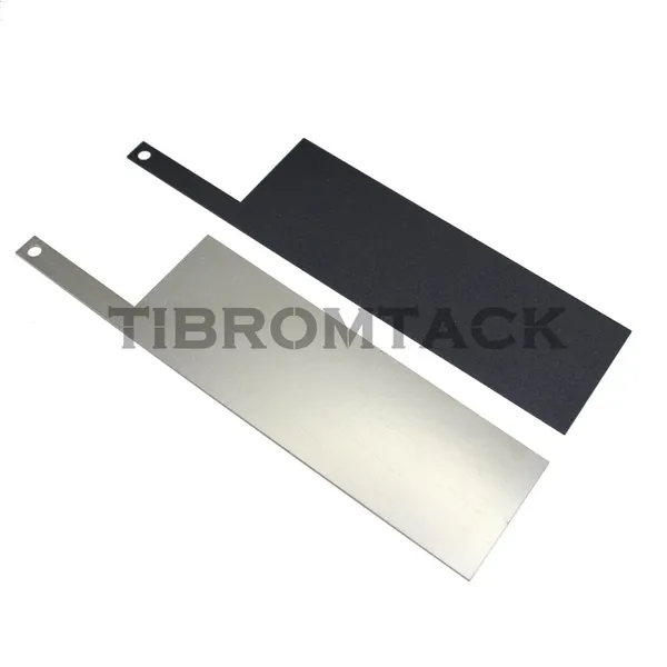 2PCS Electrodes, Titanium Anode Plate With MMO Ruthenium-Iridium Coating and Cathode Electrolytic Plate Without Coating photo-5
