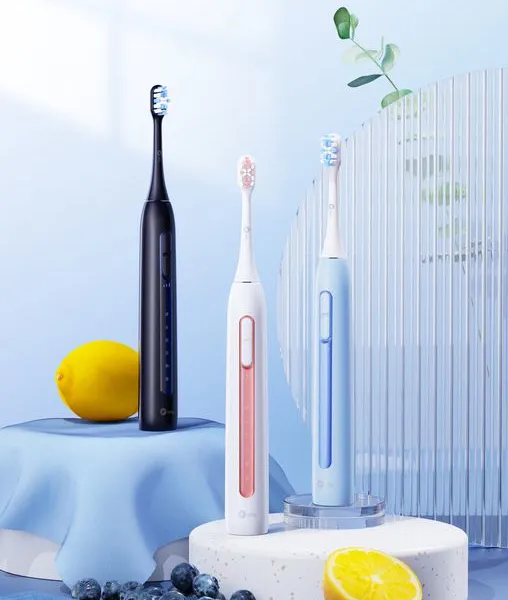 Infly T11B белая и черная ультразвуковая зубная щетка