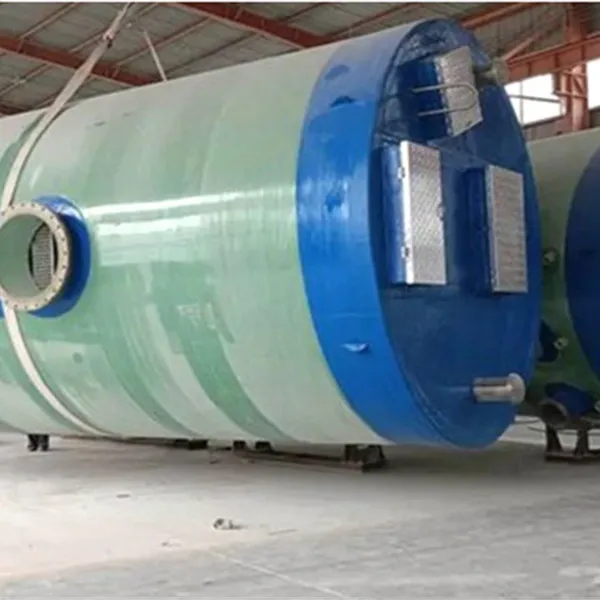 GRP Integrated Lifting Pump Station Sewage Rainwater Collection Factory Direct photo-2