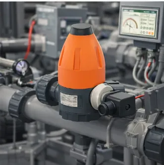 PVC Pressure Retaining Valve With Pressure Switch for Water Treatment Dosing System photo-3