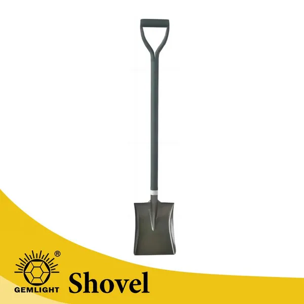 Heat Treated Rail Steel Digging Shovel for Agriculture Garden Planting and Land Preparation photo-2